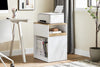 SoBuy Arkivskab Printer Stand Mobilt Arkivskab Sidebord ASK08-WN
