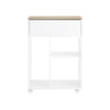 SoBuy Arkivskab Printer Stand Mobilt Arkivskab Sidebord ASK10-WN