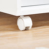 SoBuy Arkivskab Printer Stand Mobilt Arkivskab Sidebord ASK10-WN