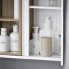 SoBuy Spejlskab Vægskab Badeværelsesskab Overskab BZR149-W