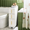 SoBuy Badeværelsesskab Toiletpapirholder Badeværelsesreol BZR183-W