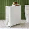 SoBuy Badeværelsesskab Toiletpapirholder Badeværelsesreol BZR183-W