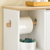 BZR189-WSoBuy Badeværelsesskab Toiletpapirholder Badeværelsesreol BZR189-W