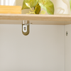 BZR189-WSoBuy Badeværelsesskab Toiletpapirholder Badeværelsesreol BZR189-W