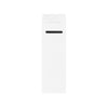 SoBuy Hvid Vægmonteret Hylde med Toiletrulleholder BZR199-W