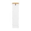 SoBuy Toiletpapirholder Toiletrulleholder Toilet opbevaring BZR85-W