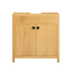 SoBuy Underskab til håndvask Badeværelsesskab med 2låger BZR98-SN