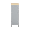 SoBuy Moderne sidebord med opbevaring, grå FBT111-HG