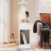 SoBuy Moderne sidebord med opbevaring Sengebord Sofabord Endebord FBT111-II-WN