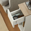 SoBuy Moderne sidebord med opbevaring, hvid FBT111-WN