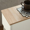 SoBuy Moderne sidebord med opbevaring, hvid FBT111-WN