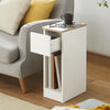 SoBuy Moderne sidebord med opbevaring, hvid FBT111-WN