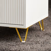 SoBuy Sidebord Sofabord Endebord Sengebord Cafébord FBT115-L-W