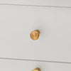 SoBuy Sengebord Cafébord Sofabord med skuffe Sidebord FBT133-W