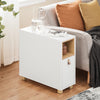 SoBuy Sidebord Opbevaringsbord Sofabord Cafébord FBT161-WN
