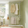 SoBuy Walk-in closet modular garderobe med teleskopstænger FRG109-HG