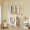 SoBuy Walk-in closet modular garderobe med teleskopstænger FRG109-HG