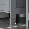 SoBuy Pladsbesparende badeværelsesskab, grå B30 * D30 * H145 cm FRG126-SG