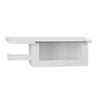 SoBuy Toiletrulleholder, Væghylde , hvid FRG175-W