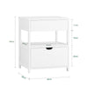 SoBuy Sengebord Sofabord Sidebord Endebord FRG258-II-W