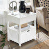 SoBuy Sengebord Sofabord Sidebord Endebord FRG258-II-W