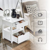 SoBuy Sengebord Sofabord Sidebord Endebord FRG258-II-W
