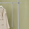 SoBuy teleskopisk tøjstativ garderobe med teleskopstænger FRG34-HG
