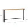 SoBuy Sidebord Smal aflastningsbord Sofaborde FSB19-E
