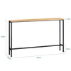 SoBuy Sidebord Smal aflastningsbord Sofaborde FSB19-L-E