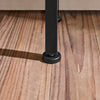 SoBuy Pladsbesparende Sidebord Konsolbord i industriel stil Længde 120 cmBredde 20 cm Højde 65 cm brun FSB19-N