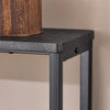 SoBuy Sidebord Smal aflastningsbord Sofaborde FSB19-SCH