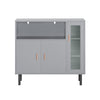 SoBuy Konsolbord Vitrineskab Sidebord FSB82-HG