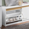 SoBuy Skoskab Entrébænk Skobænk FSR171-W