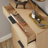SoBuy FSR212-N smalt skoskab - træskoskab 24 cm bredt, stor kapacitet til sko op til str. 47, nordisk design, ideel til hall, entré, familie, farve træ, mål 60x24x95 cm