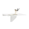 SoBuy Vægmonteret klapbord pladsbesparende Foldebord Barbord, Længde 60 cm Bredde 40 cm, hvid FWT03-W