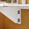 SoBuy Vægmonteret klapbord pladsbesparende Foldebord Barbord, Længde 60 cm Bredde 40 cm, hvid FWT03-W
