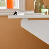 SoBuy Vægmonteret klapbord pladsbesparende Foldebord Barbord, Længde 60 cm Bredde 40 cm, hvid FWT03-W