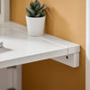 SoBuy Vægmonteret klapbord pladsbesparende Foldebord Barbord, Længde 60 cm Bredde 40 cm, hvid FWT03-W