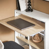SoBuy Vægmonteret klapbord Laptopbord Foldebord FWT104-WN