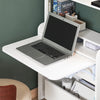 SoBuy Vægmonteret klapbord Laptopbord Foldebord FWT105-W