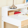 SoBuy Laptopbord Skrivebord med reol Computerbord FWT106-W