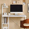 SoBuy Skrivebord med reol,ComputerbordL100* D50 * H75 cm hvid FWT29-W