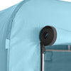 SoBuy Cykel garage Vejrbestandigt udstyr Skur cykelgarage til 1-2 cykel carport telte med UV-beskyttelsescykelskur til regnovertræk Terrasse motorcykel garage Hus Blå 120 x 163 x 176 cm KLS11-Bl