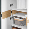 SoBuy Garderobeskab Entrégarderobe Tøjskab KSB01-W