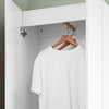 SoBuy Garderobeskab Entrégarderobe Tøjskab KSB01-W
