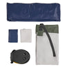 Sobuy OGS32-II-GR-P01 Luftmadras med pumpe enkeltseng liggeunderlag campingmadras rejsemadras luftmadras camping til private campingmadras grøn 191 x 22 x 76 cm