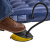 Sobuy OGS32-II-HG-P01 Luftmadras med pumpe enkeltseng liggeunderlag campingmadras rejsemadras luftmadras camping til private campingmadras grå 191 x 22 x 76 cm
