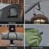SoBuy campingtelt, 1-mands udendørs telt,Udendørs, OGS60-HG