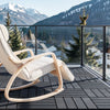 Sobuy SDA14-HG altan gulvbelægning 15 stk terrasse fliser klik system altan fliser vejrbestandige klik fliser altan terrasse fliser udendørs grå 30,5 x 2 x 30,5 cm