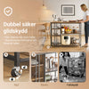 SoBuy Køkkenskab Skænk Serveringsvogn Køkken Mobilt HjørneskabSVW18-F